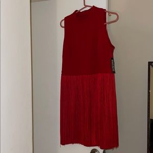 Red New York and Company Dress